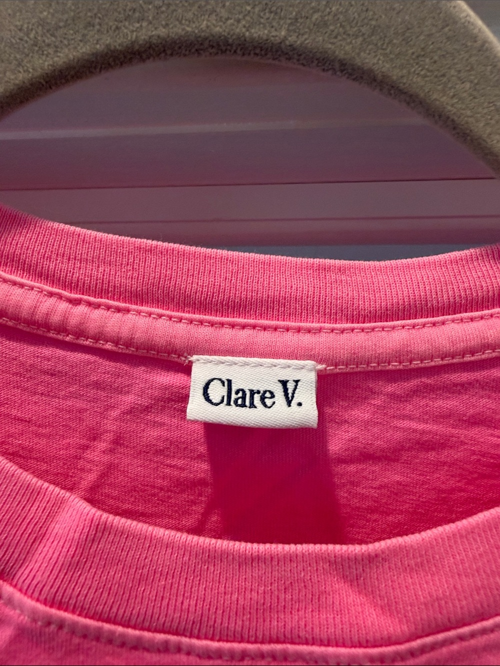 Clare V classic Ciao Graphic Short Sleeve Tee - Picture 2 of 5
